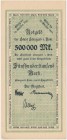 Stargard in Pommern (Stargard Szczeciński), 500.000 mk 1923