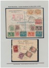 Znaczki na Skarb Narodowy - na listach obiegu pocztowego