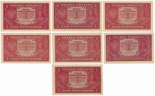 1 mkp 08.1919 - małe litery - pojedyncza (7szt)