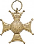 Krzyż Virtuti Militari - Niewykończona odkuwka Delande, Francja