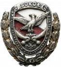 Odznaka SOKÓŁ Związek Towarzystw Gimnastycznych w Polsce