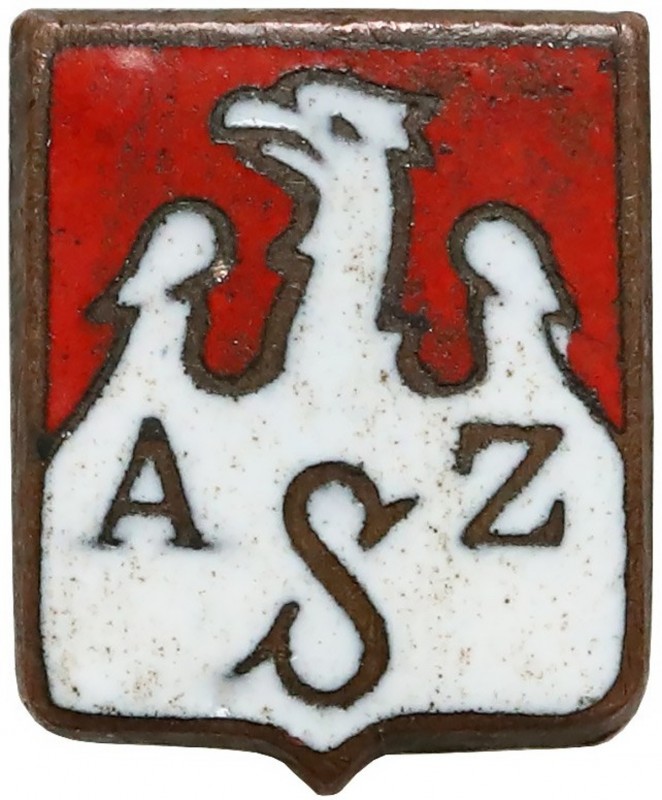 AZS Lwów II RP
 Mocowanie w postaci gwintowanego słupka. Oryginalna nakrętka de...