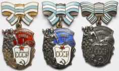 ZSRR, Ordery Macierzyńskiej Chwały I-III (3szt)