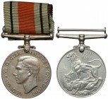 Wielka Brytania, Zestaw odznaczeń brytyjskich (2szt)