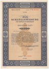 Okupacja, Bilet Skarbowy Em.9 Litera Y 10.000 zł 1943