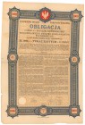 Poznań Poż. Woj. Zw. Komunalnego 1927 r. Obligacja na 1.000 zł