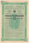 Kolej Galicyjska Karola Ludwika, ZAPIS DŁUGU (obligacja) na 5.000 zł 1890
