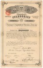 Gdańsk, List hipoteczny na 2.000 mk 1923