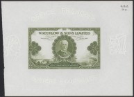 Great Britain, Waterlow & Sons Limited, (1) pound - TEST note