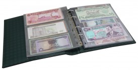 Album with modern World Paper Money (74pcs)