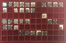 Greece, lot of thirty-two (32) AE and AR issues, IV - II century B.C.