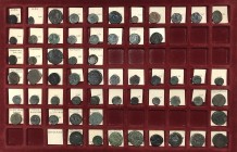 Olbia, lot of sixty (60) AE issues, III century B.C.