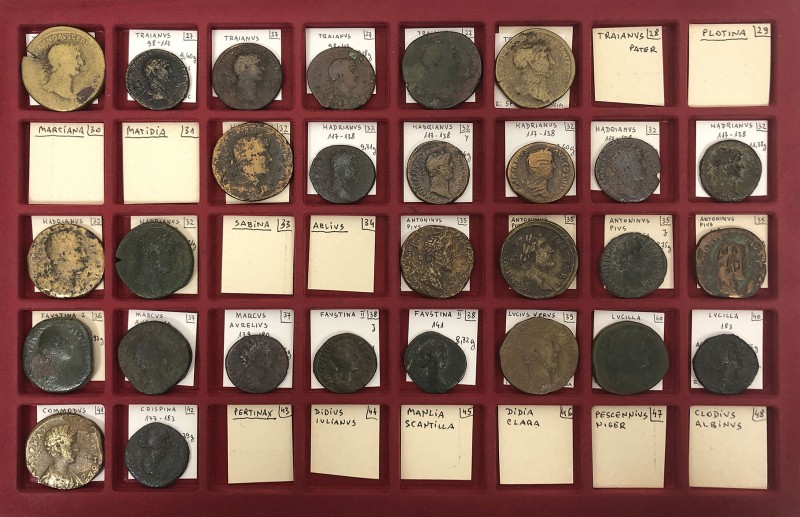 Roman Empire, lot of twenty-eight (28) AE issues, II century A.D.
Cesarstwo Rzy...