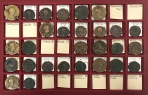 Roman Empire, lot of twenty-eight (28) AE issues, II century A.D.