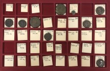 Roman Empire, Alexandria, lot of 9 AE issues II - III century A.D.