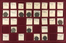 Roman Empire, lot of nine (9) AE tetradrachms from Alexandria, III century A.D.