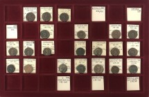 Roman Empire, lot of 21 AE tetradrachms from Alexandria, III century A.D.