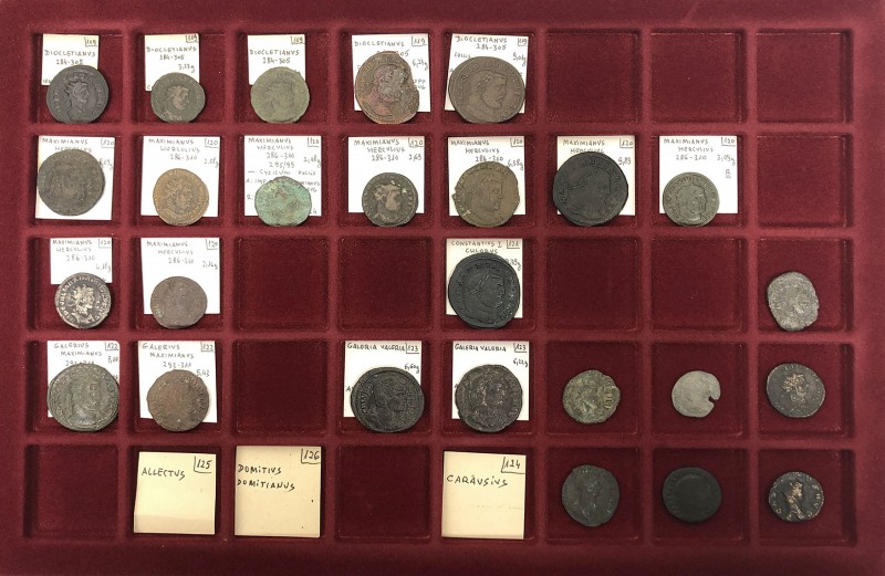 Roman Empire, lot of twenty-six (26) AE issues, III - IV century A.D.
Cesarstwo...