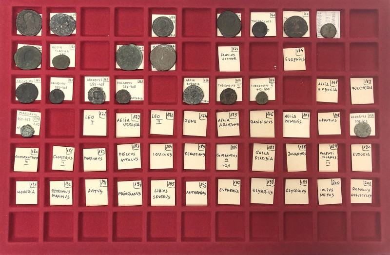 Roman Empire, lot of 21 AE issues, IV - V century A.D.
Cesarstwo Rzymskie, zest...
