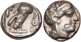 Attica, Athens, AR Tetradrachm (454-404)