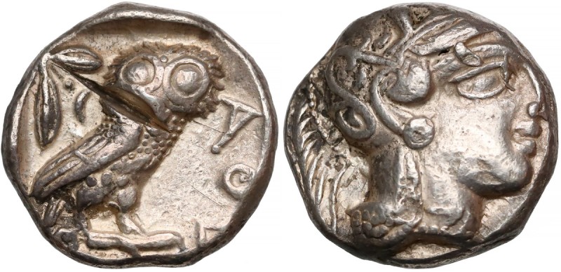 Attica, Athens, AR Tetradrachm (454-404) 
Attyka, Ateny, Tetradrachma (454-404)...