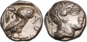 Attica, Athens, AR Tetradrachm (454-404)