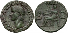 Roman Empire, Caligula (37-41) AE As