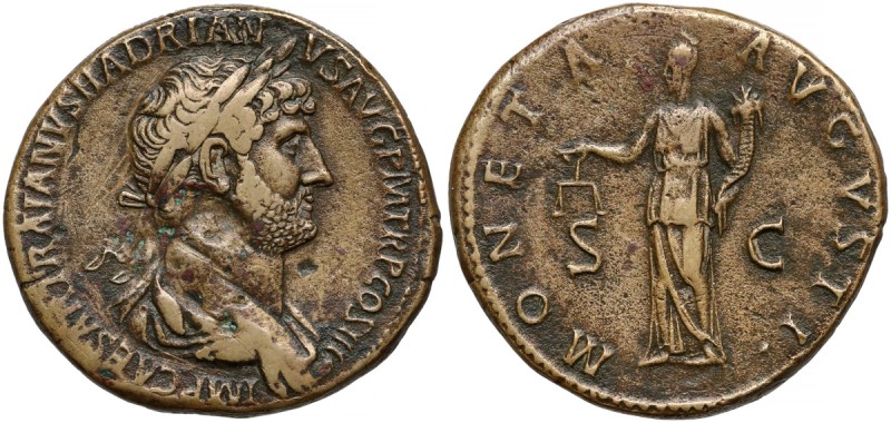 Roman Empire, Hadrian (117-138) Sestertius
Cesarstwo Rzymskie, Hadrian (117-138...