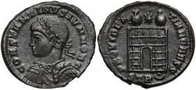 Roman Empire, Constantine II (337-340) AE Follis R4