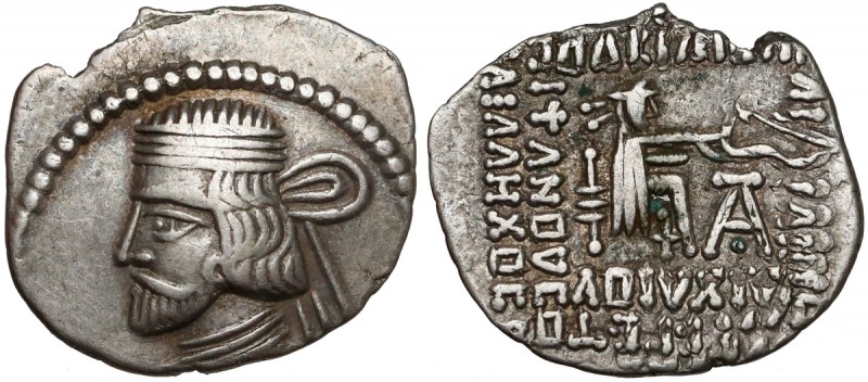 Parthia, Pacorus II (78-105) AR Drachm Ecbatana 
Partia, Pakorus II (78-105) Dr...