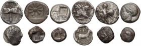 Greece and Asia Minor, lot of 6 silver coins - small silver fractions (Nr. 4)