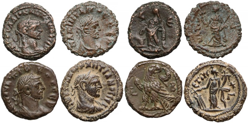Alexandria, lot of four (4) AE tetradrachms (276-294)
Aleksandria, zestaw 4 tet...