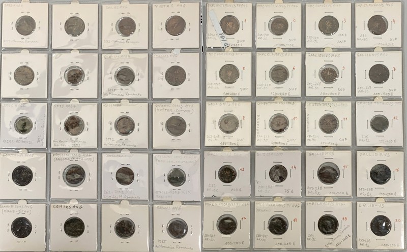 Crisis of the III century - Lot of twenty (20) AE Antoniniani
Kryzys III wieku ...