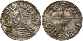 Anglia, Aethelred II (978-1016) Denar typu long cross