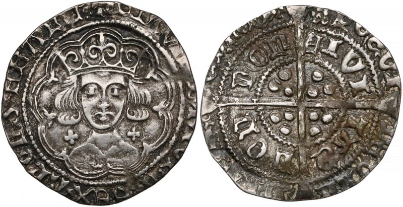 Anglia, Edward IV (1461-1483), Groat Londyn
 Lakierowane.&nbsp; Srebro, średnic...