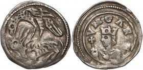 Węgry, Bela IV (1235-1270), Denar - Orzeł i Zając