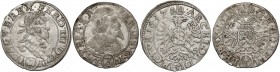 Austria, Ferdinand III, 3 Kreuzer 1637 & 1638 (2pcs)