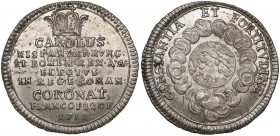 Austria, Karl VI, Coronation token 1711