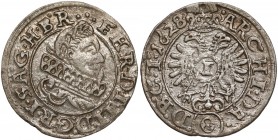 Bohemia, Ferdinand II, Kreuzer 1628-O, Olmutz