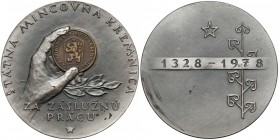 Czechoslovakia, Mint in Kremnica - Medal for merit 1978