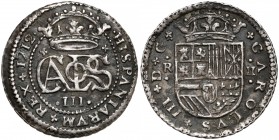 Spain, Principality of Catalonia, Carlos III, 2 Reales 1712