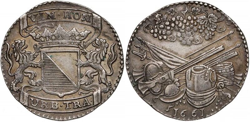 Niderlandy, Utrecht, Schützenpfennig 1661
 

Grade: XF