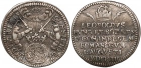 Hungary, Leopold I, Coronation Tokren 1668