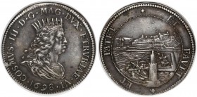 Italy, Livorno, Tuscany, Cosimo III de' Medici, Tollero 1698