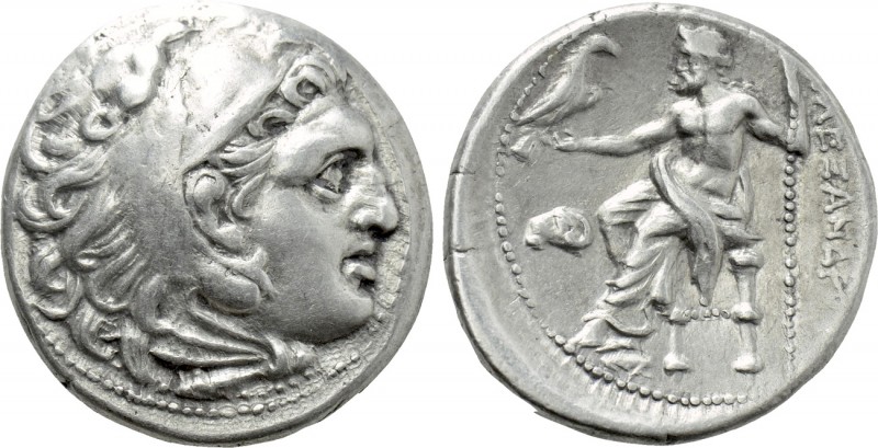 KINGS OF MACEDON. Alexander III 'the Great' (336-323 BC). Drachm. Uncertain mint...