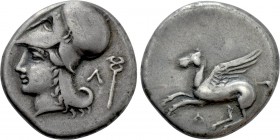 AKARNANIA. Leukas. Stater (Circa 375-350 BC).