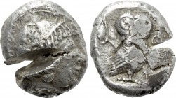 ATTICA. Athens. Tetradrachm (Circa 500/490-485/0 BC).