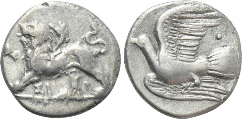 SIKYONIA. Sikyon. Hemidrachm (Circa 330-280 BC). 

Obv: Chimaera standing left...