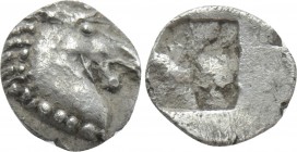 AEOLIS. Kyme. Hemiobol (Circa 500-475 BC).