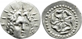 CARIA. Rhodes. Drachm (Circa 88/42 BC-AD 14).